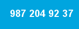 987 204 92 37 987 204 92 37